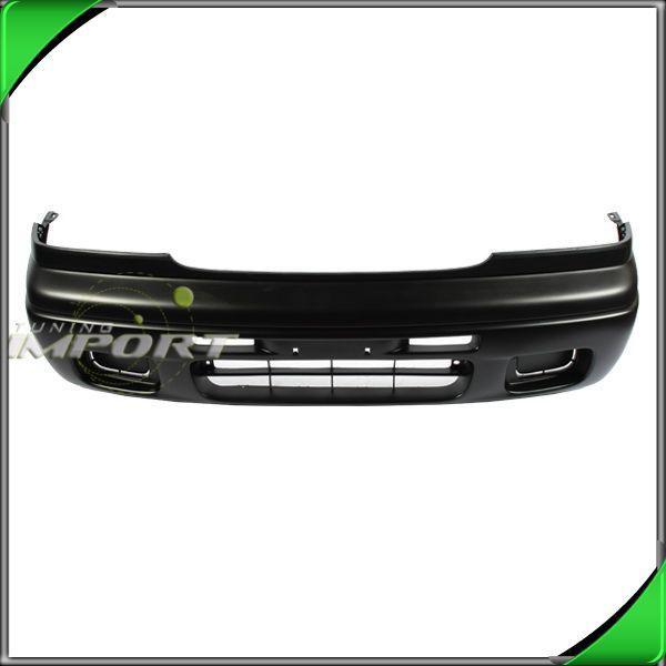 96-98 mazda mpv dx/lx front bumper fascia cover abs primed plastic paint-ready