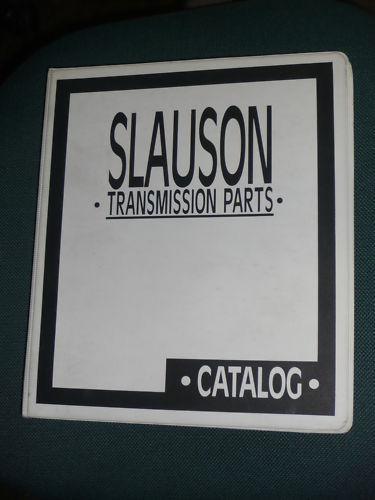 Slauson transmission parts catalog 1994 gm mercedes 