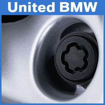 Genuine bmw 1 series wheel stud locks 128 135 1m (2008 onwards)