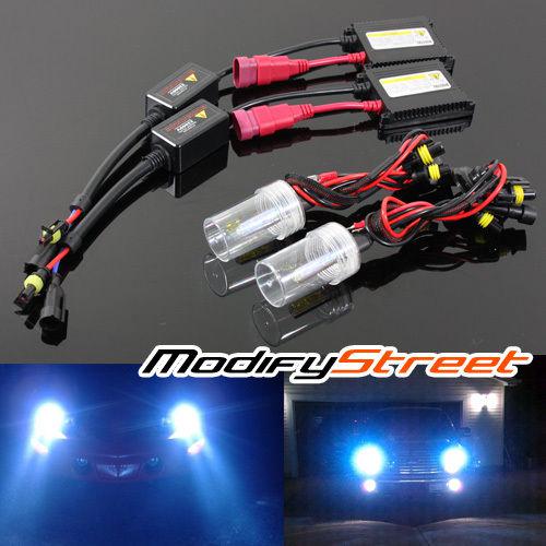 H3 10000k plasma blue slim ballast xenon hid conversion kit fog driving lights