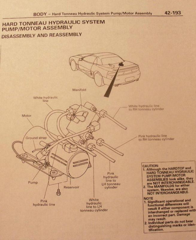 3000 gt spyder factory service manual1995-96 on cd