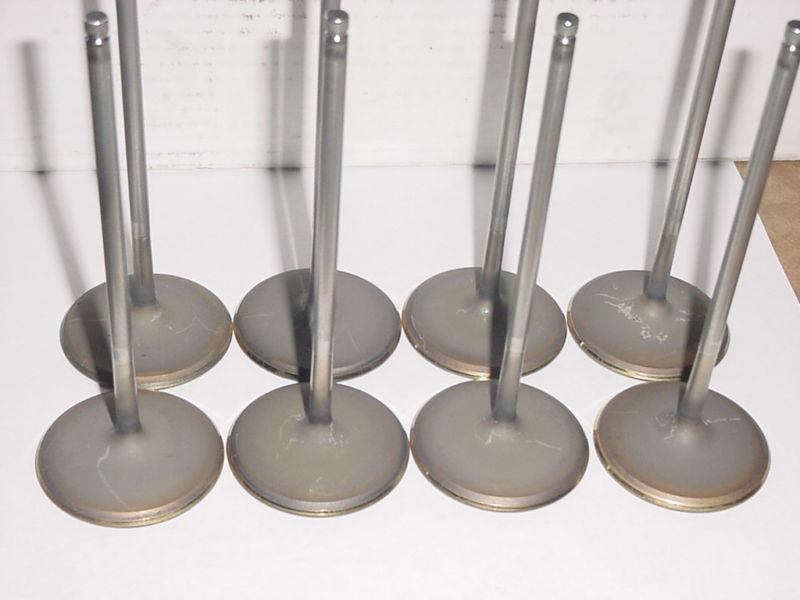 6mm del west titanium intake valves 5.900"-2.180" alloy nascar