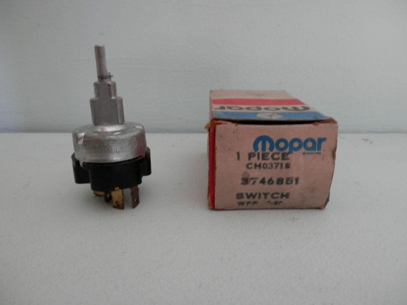 Mopar headlight switch