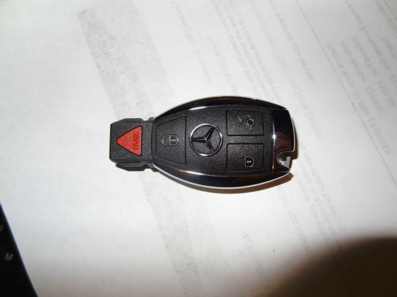 Mercedes benz smart key fob remote keyless chrome c e sl s gl cl glk r