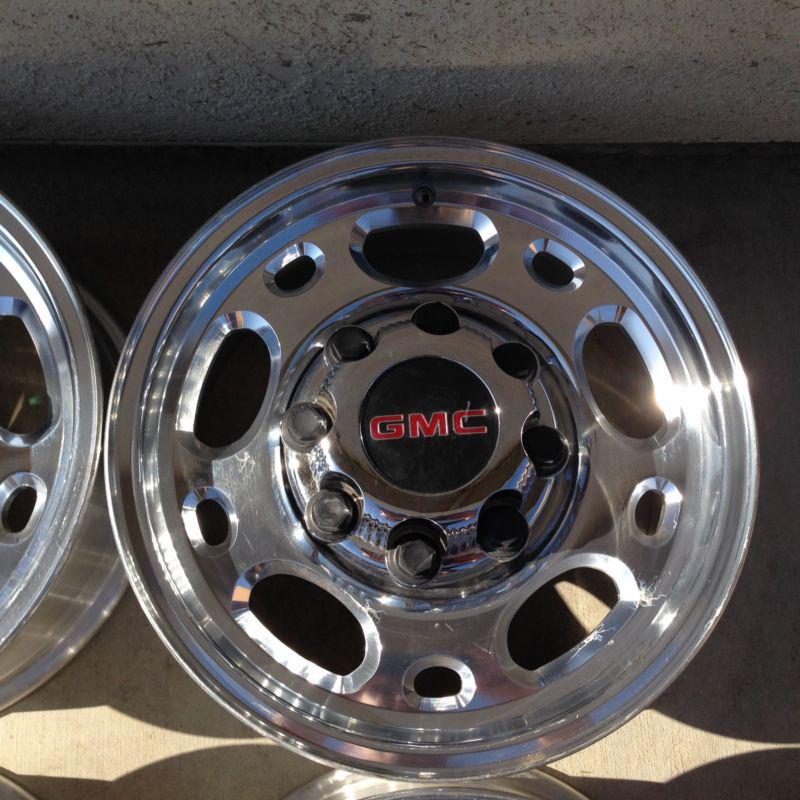 Sell 16" 8 Lug OEM Duramax Wheels GMC Sierra 2500HD GM Rim 4x4 LT LS