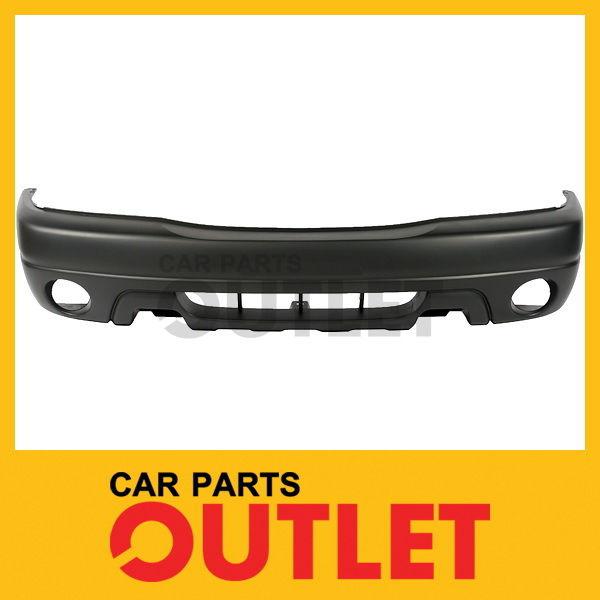 02-03 grand vitara front bumper cover raw matte blk limited 01-03 xl-7 w/sunroof