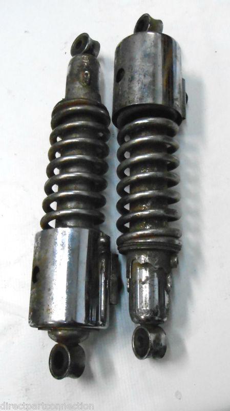 Yamaha xs xs650 650 chopper bobber chrome oem rear shock shocks 1980 