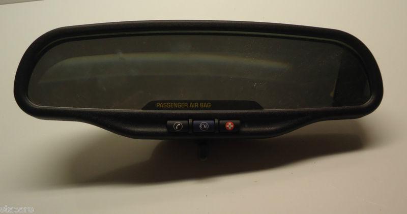 2004-07 silverado envoy trailblazer onstar rear view mirror oem 015885 fits more