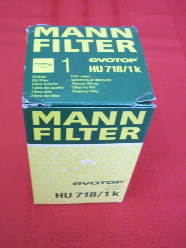 Mann-filter hu 718/1 k engine oil filter