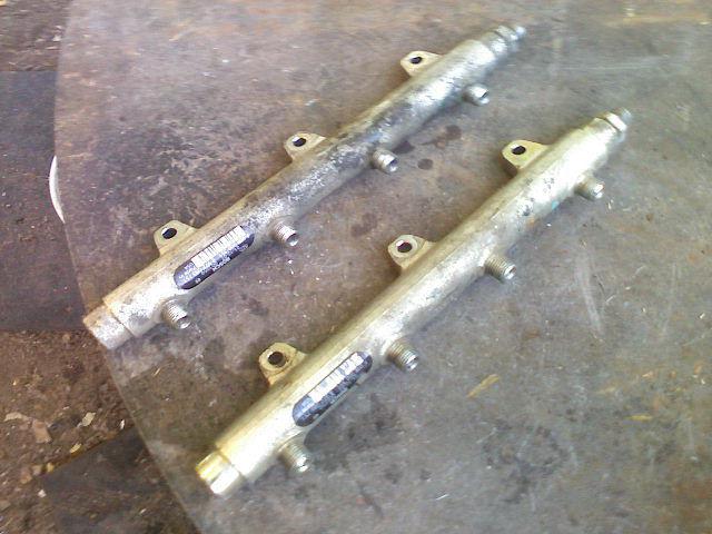 Both fy014 high pressure fuel rail 2003 chevrolet silverado 3500 6.6 duramax