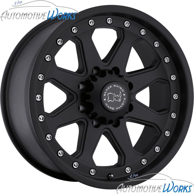 1 - 20x9 black rhino imperial 8x165.1 8x6.5 +12mm matte black rim wheel inch 20"