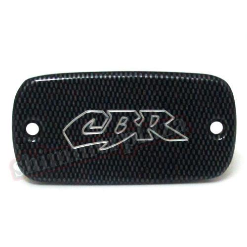 Carbon brake fluid reservoir cap for honda shadow cbr600 f2 f3 f4 f4i cbr600 rr