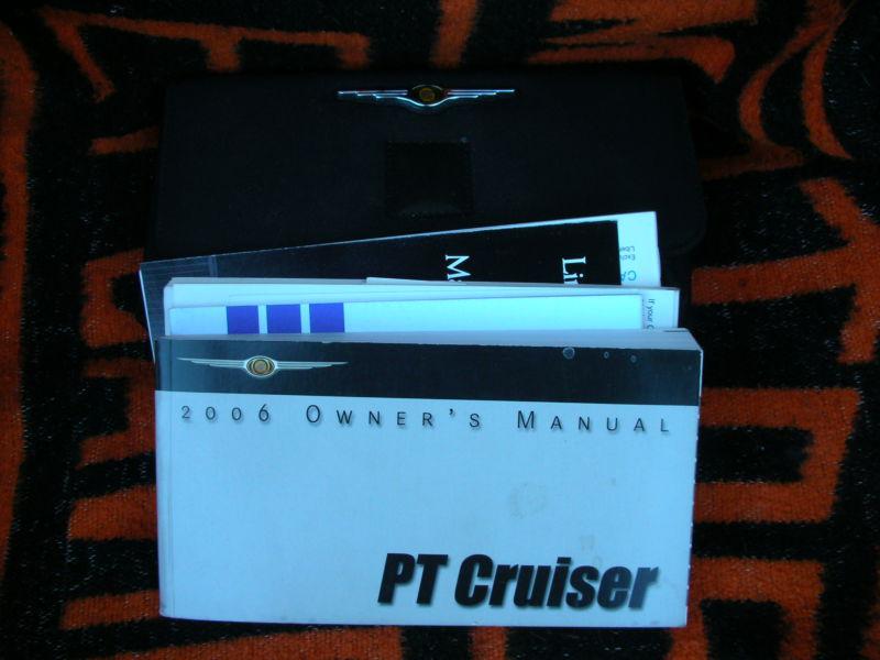 2006 pt cruser manual plus all books + case - free shipping