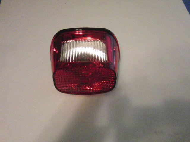 Harley davidson motocycle tail light plugin with lamp light