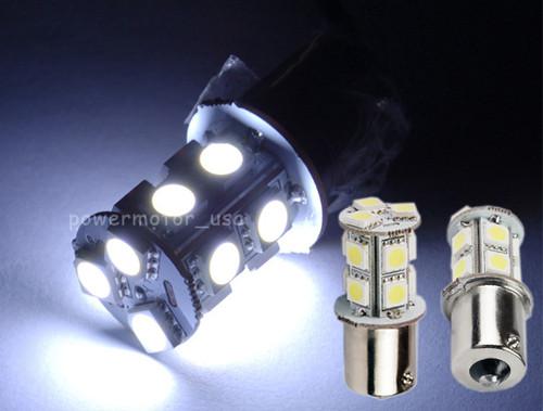 Brand new 2pcs s25 1156 ba15s bay15s 13smd 5050 led turn lights bulbs for car