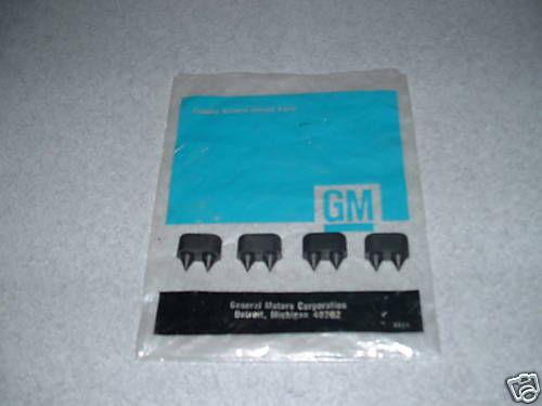 Buick gran national regal t-type gm door bumper nos