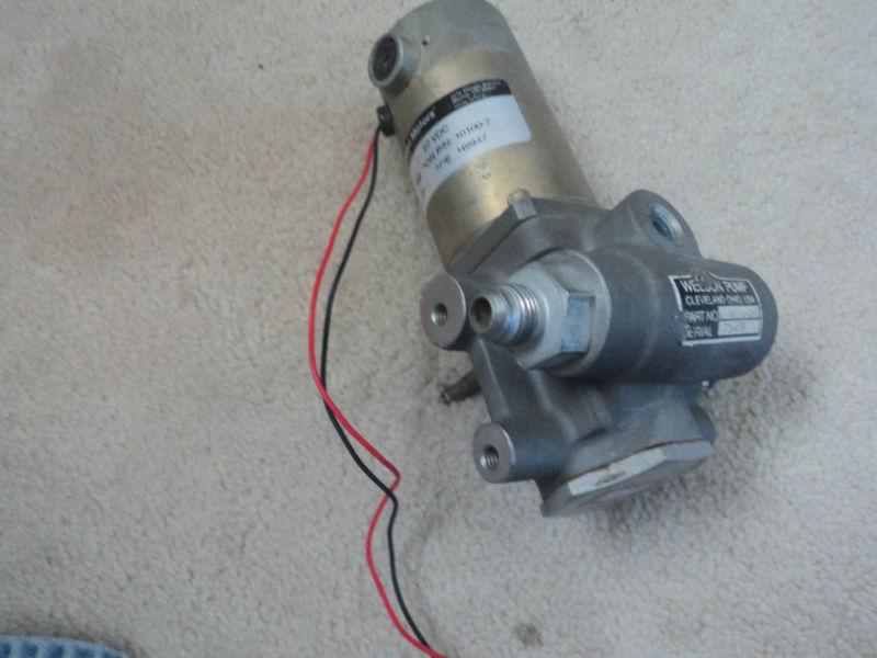 Piper aerostar/ machen superstar electric fuel pump- weldon high pressure