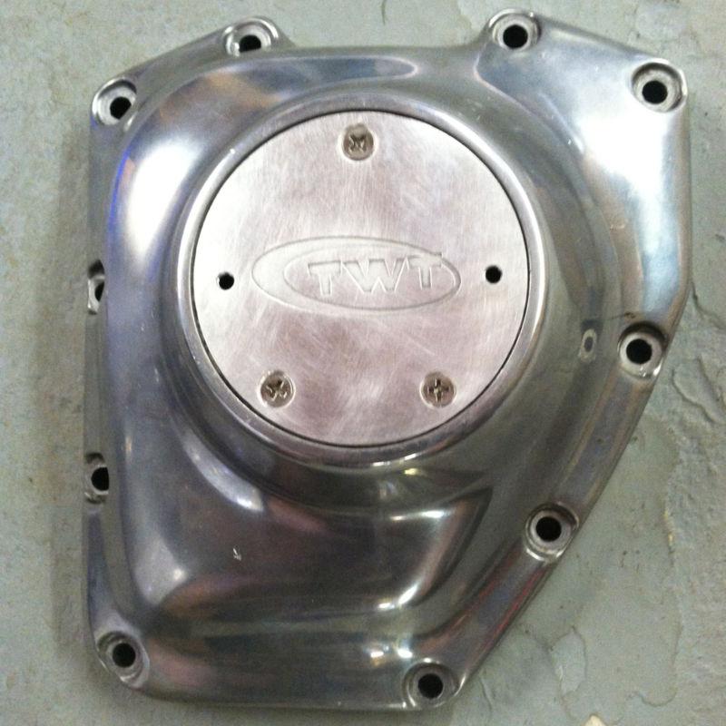 Harley twin cam points cover/ignition cover adapter plate