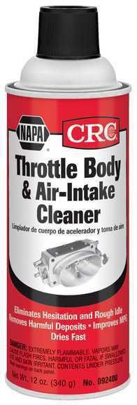 Crc chemicals crc 092400 - fuel injection & air intake cleaner, 12 oz