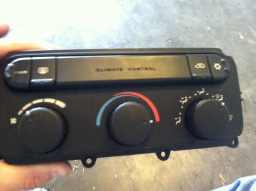 Dodge caravan 04 05 06 07 oem ac heat air temp control switch panel pick me