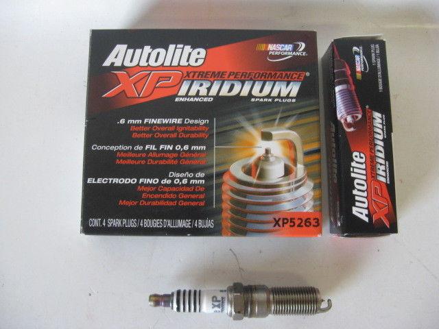 Many car/truck autolite xp5263 iridium spark plug set(4 four)