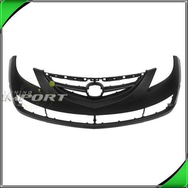 09-12 mazda 6 front bumper fascia facial cover abs primed plastic paint-ready