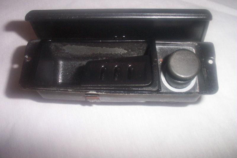 928 porsche ashtray / surround / and lighter (has plugin for lighting) 