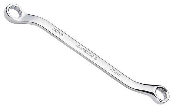 Carlyle hand tools cht lbow1719m - wrench, off-set long box end metric; 17 mm...