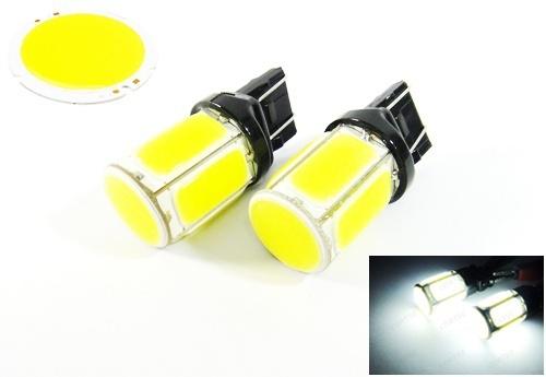 7440 7443 992 high power cob led 18w daytime running light drl backup lamp white