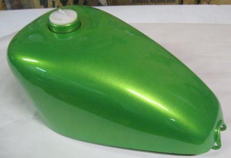 Xs650 bobber chopper peanut 2.4 tank - custom powder coated