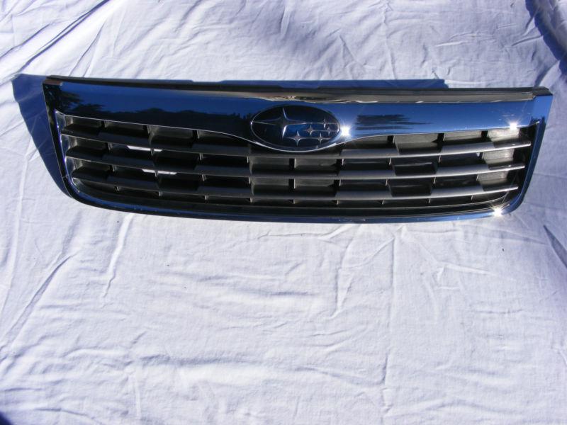 2009-2010 subaru forester chrome grill with emblem #91191sc001