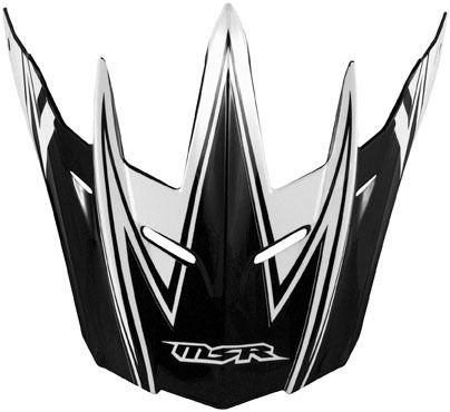 New msr helmet parts 09 velocity adult, disorder, visor