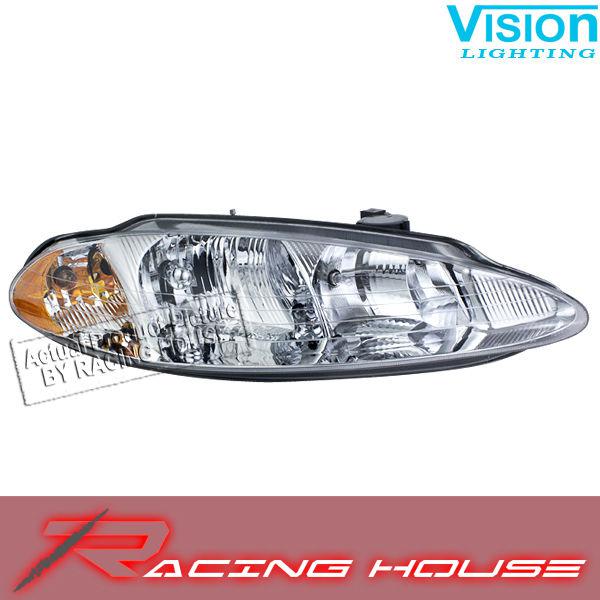 Right passenger side headlight kit unit 98-01 intrepid w/park & signal type