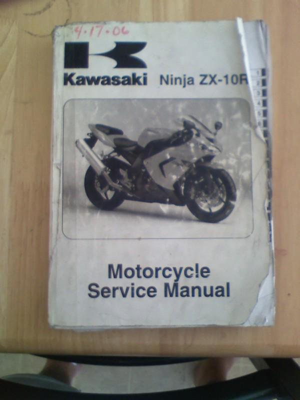 Kawasaki zx 1000 service manual