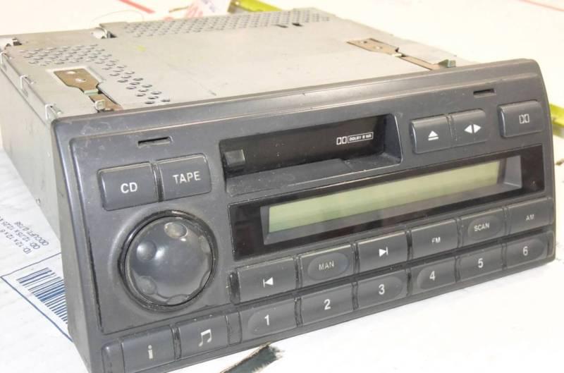 Radio am-fm-stereo cassette 2001 2002 land rover discovery xqd000120lnf oem