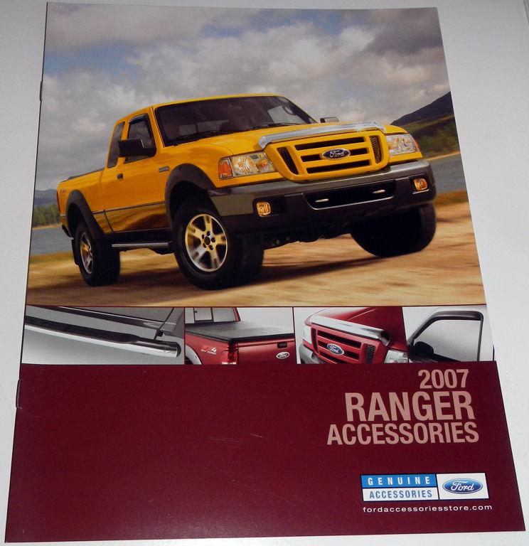 2007 ford ranger accessories brochure