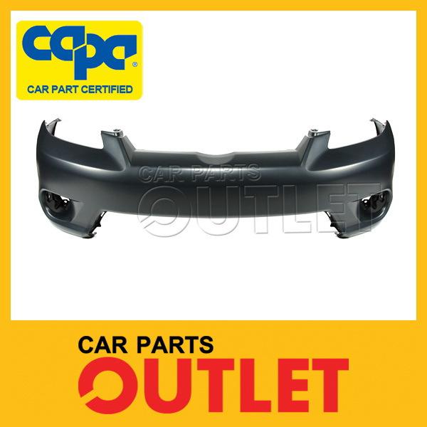 2005-2008 matrix front bumper cover primed plastic base/xr w/o spoiler hole capa