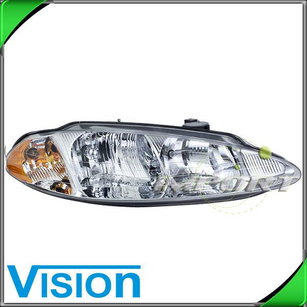 Passenger right side headlight lamp assembly 98-01 intrepid w/park & signal type