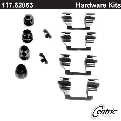 Centric 117.62053 front brake disc hardware kit-disc brake hardware kit