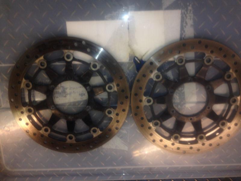 2006-2007 06-07 cbr 1000rr cbr1000rr rotors, front rotors brakes 