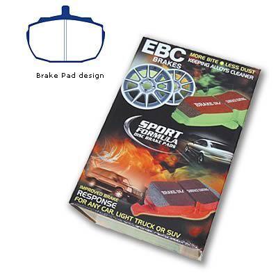 Ebc yellowstuff kevlar® brake pads dp4243r