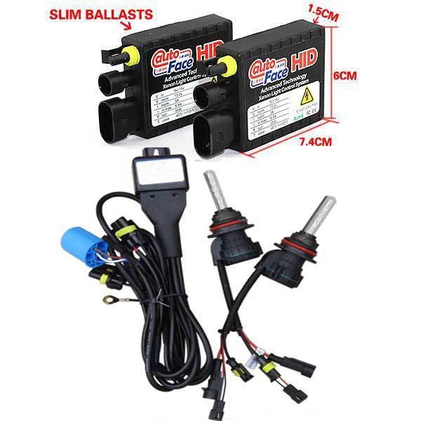 35w slim ballast bi-xenon hid conversion kit 9004/9007 5000k 6000k 8000k 10000k 