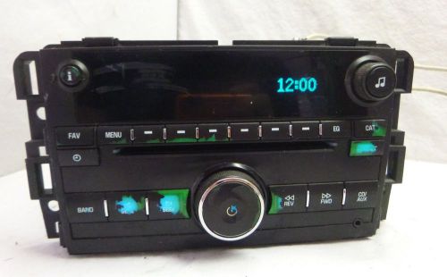 07-11 chevrolet gmc silverado sierra tahoe yukon radio cd player 15868808 bu519