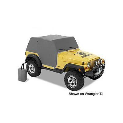 Bestop car&truck cover haartz fabric charcoal custom-fit jeep wrangler cj5 cj7