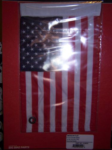 6x9 double sided motorcycle american flag