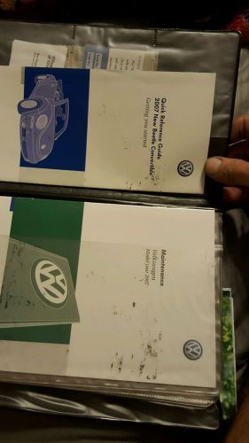 2002 02 vw volkswagen new beetle 1.8 turbo owners manual