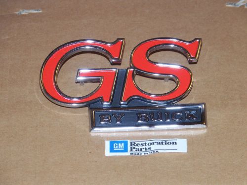 70 buick skylark gs grille emblem new 1970 grill badge gran sport