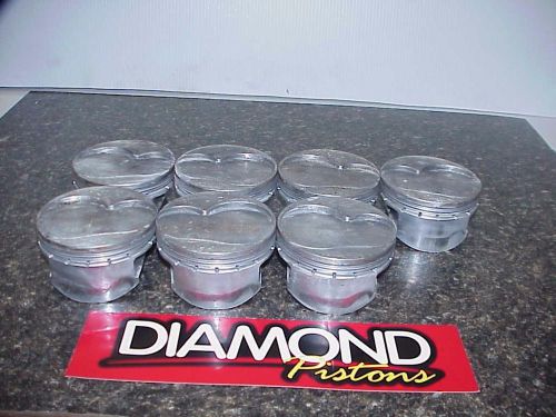 7 diamond superlite pistons 4.145-1.062&#034; ch for 927 pin for sb chevy rs3