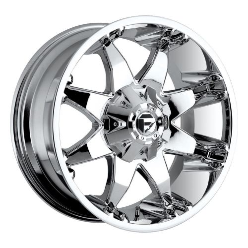 20x9 chrome fuel octane d520 6x135 &amp; 6x5.5 +20 wheels trail grappler 305/55/20