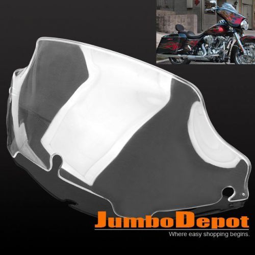 6&#039;&#039; clear motorcycle windshield windscreen fit harley street glide flhx touring